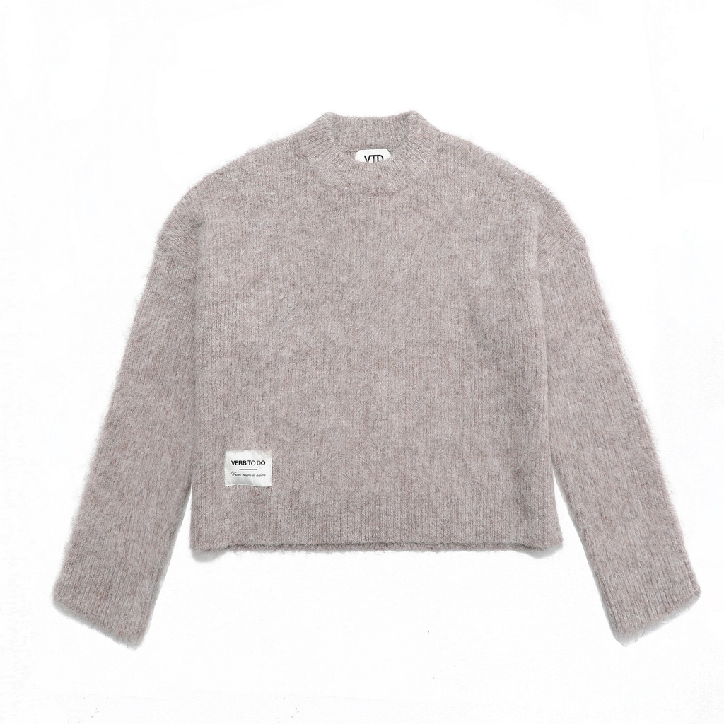 KNITWEAR BOXY TOASTED VTD L