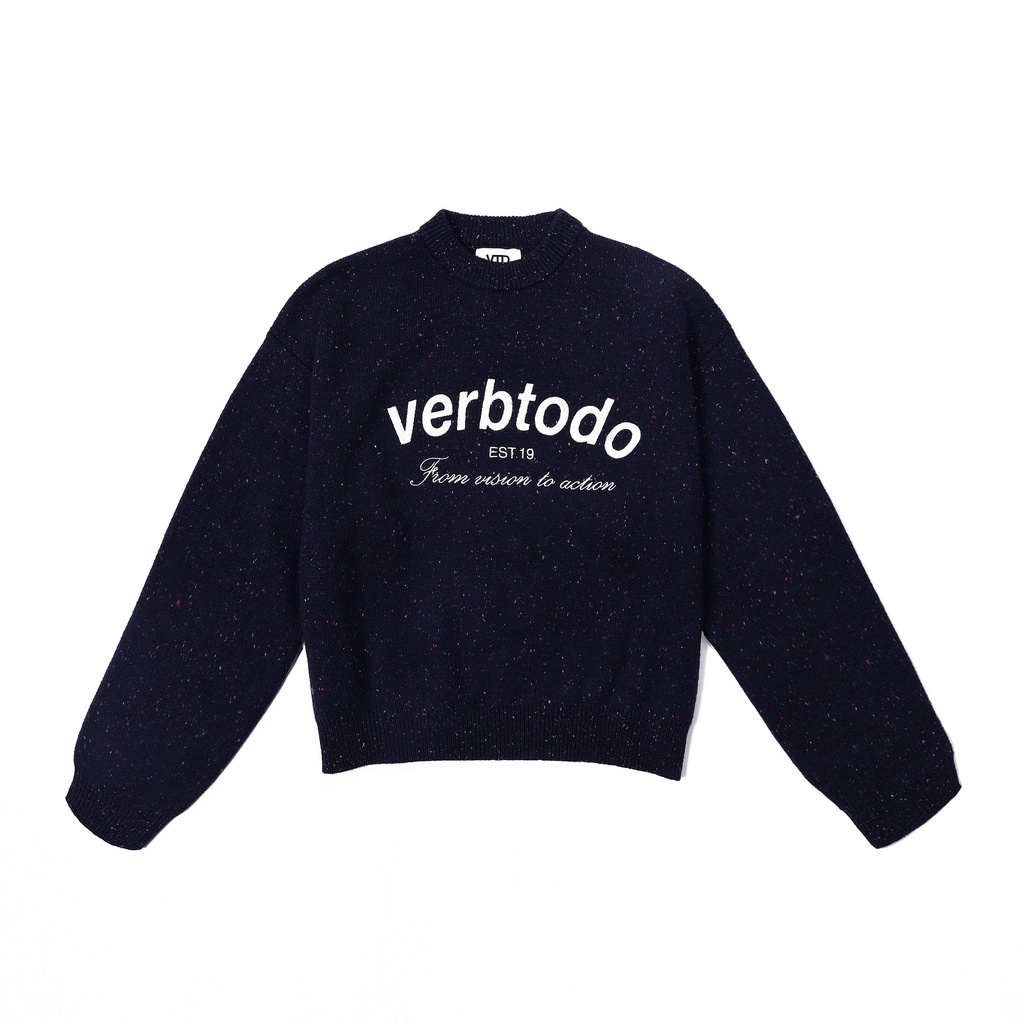 KNITWEAR OVERSIZE VTD BLUE S