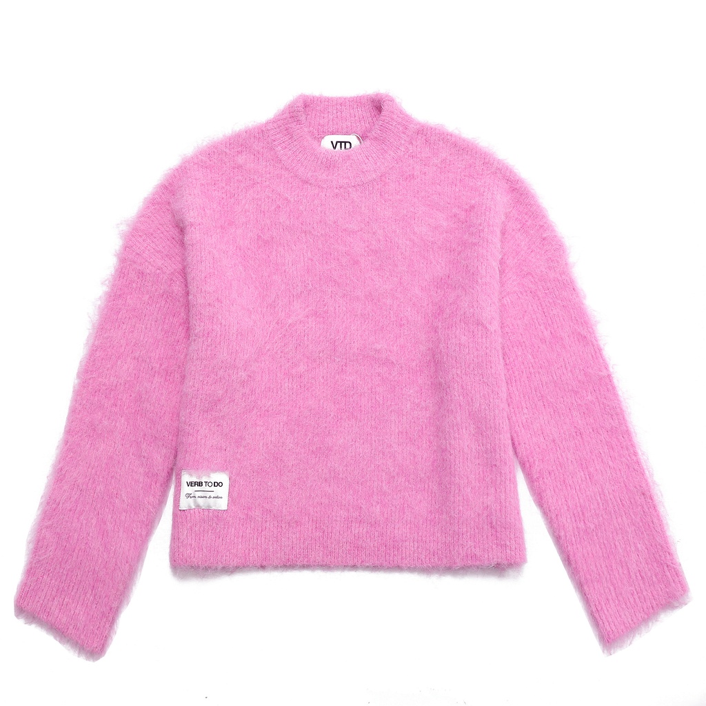 KNITWEAR BOXY PINK VTD M