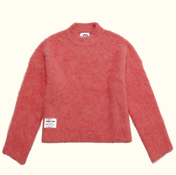 KNITWEAR BOXY RED VTD M