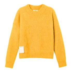 KNITWEAR BOXY YELLOW ALP-A8-L