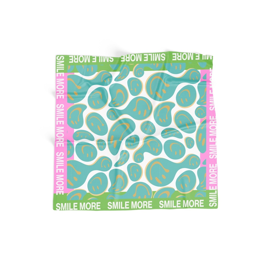 PAÑUELO PRESS ART GREEN & PINK (copia)