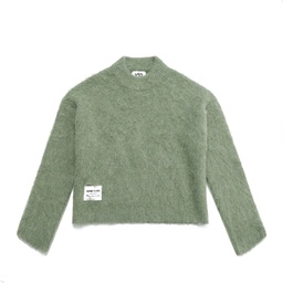 [KVTD-BXY-GRN-L] KNITWEAR BOXY GREEN VTD L