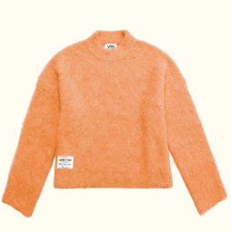 [KVTD-BOXY-ORANGE-S] KNITWEAR BOXY ORANGE S