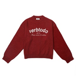 [KVTD-OV-GRAIN-L] KNITWEAR OVERSIZE VTD GRAIN L