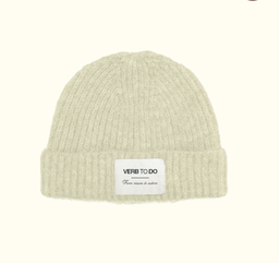 [HVTD-RPL-WL-013] HAT VERB TO DO WHITE BEANIE