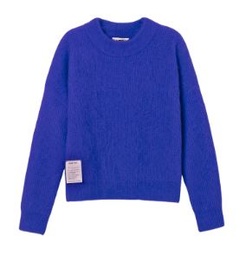 [VTD-JSY-ALP-A7-L]  KNITWEAR BOXY BLUE ALP-A7-L