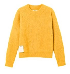 [VTD-JSY-ALP-A8-XS] KNITWEAR BOXY YELLOW ALP-A8-XS